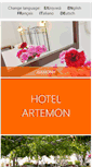 Mobile Screenshot of hotel-artemon.com